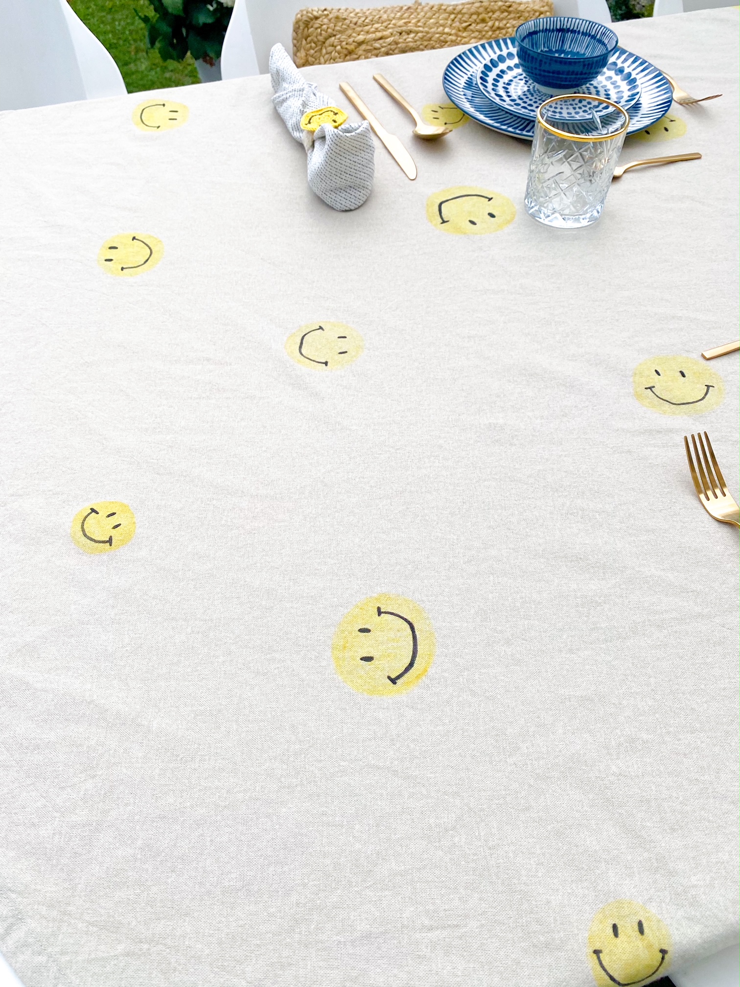 DIY printed tafelkleed maken