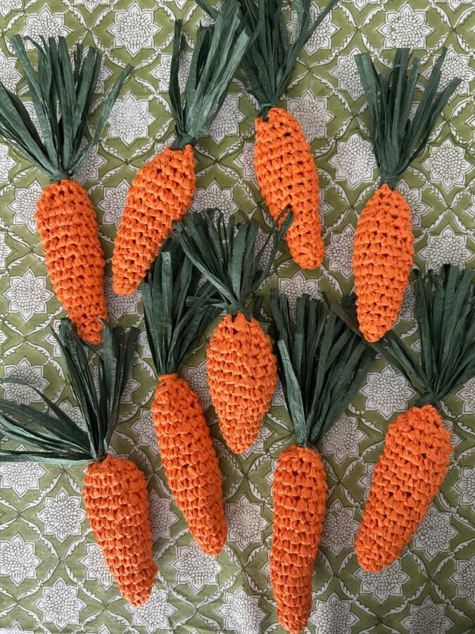 Raffia wortels haken Happy Handmade living